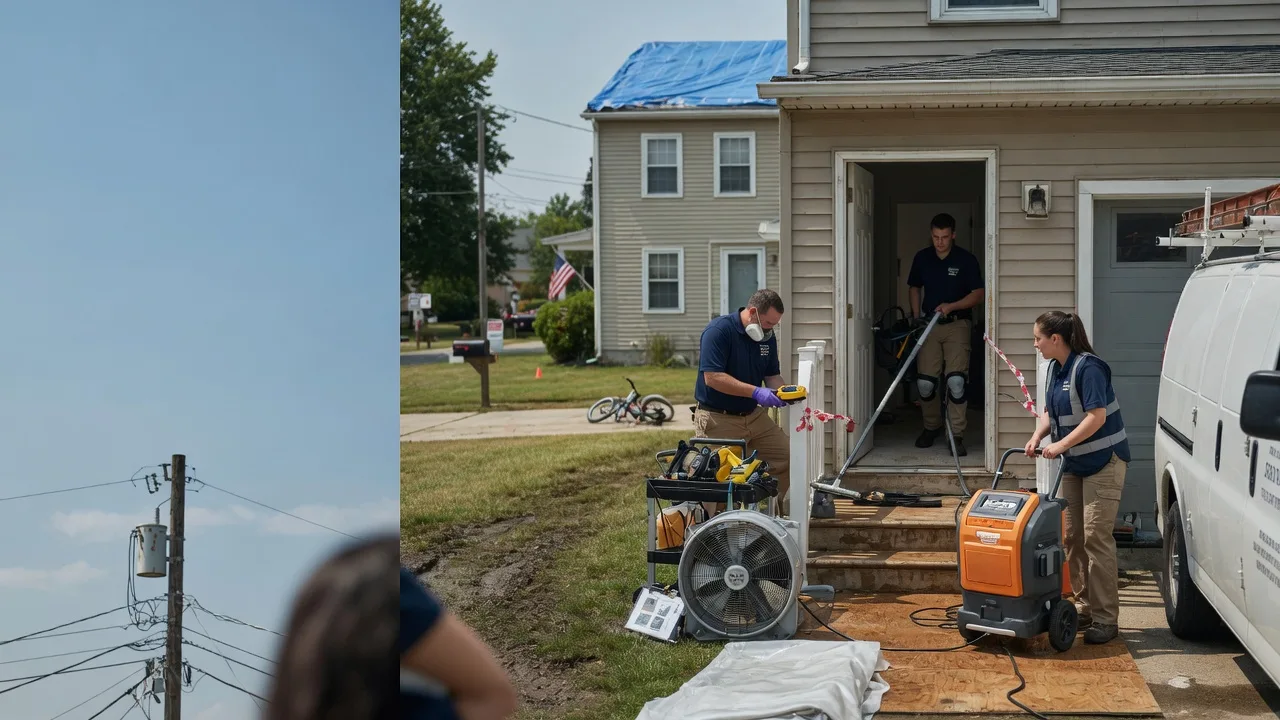 Water Damage Repair in Midway, PA near me